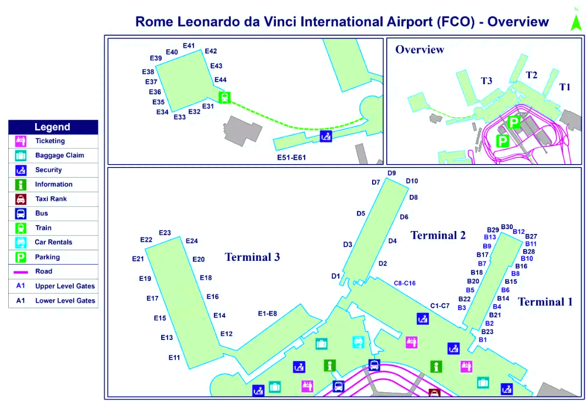 Fiumicino – Leonardo Da Vinci International Airport