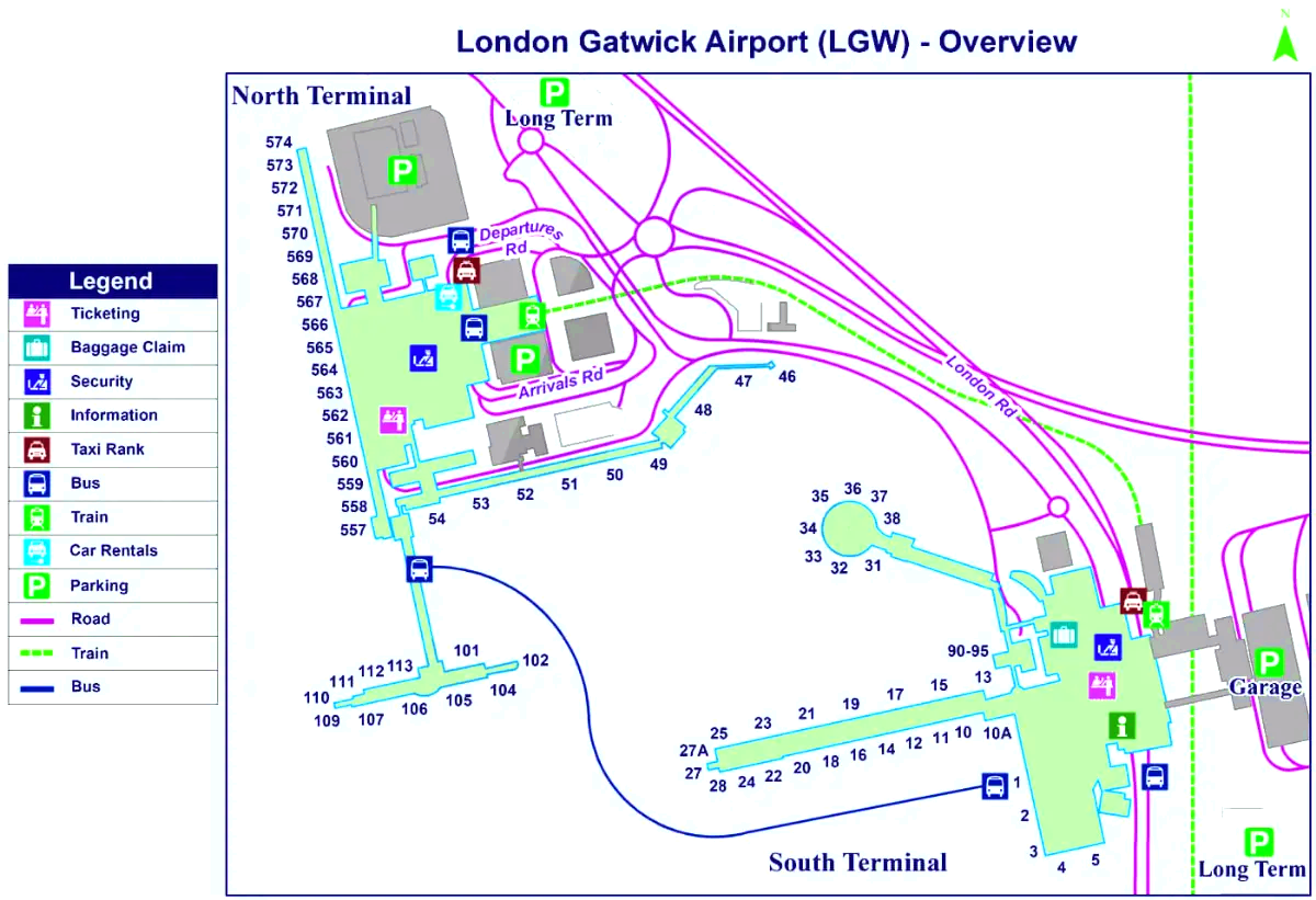 London Gatwick Airport