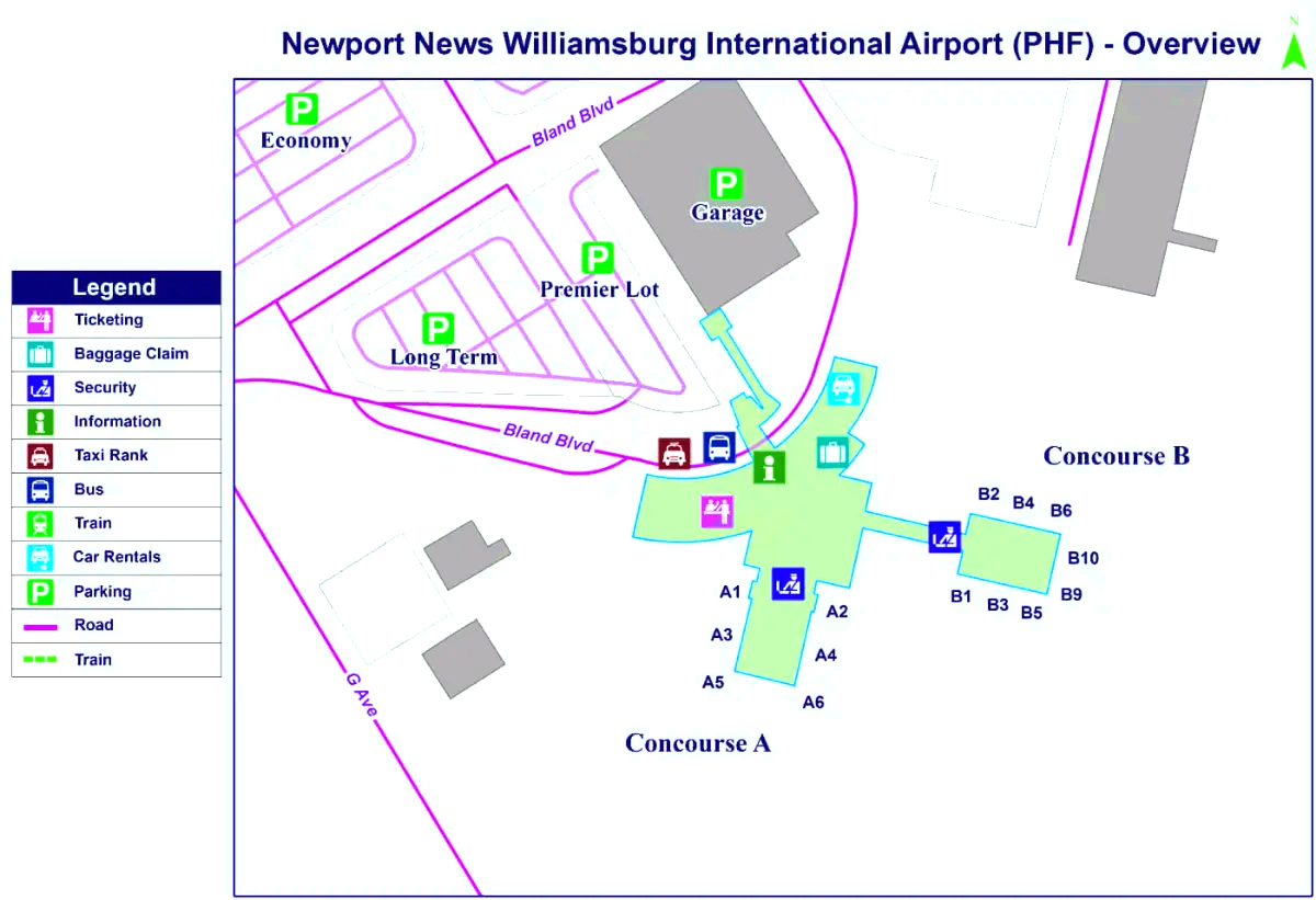 Newport News Williamsburg International Airport